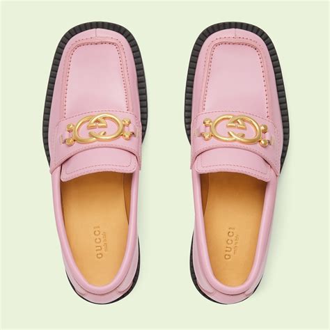 my gucci pink|Gucci pink loafer.